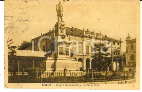 1932 biella teatro sociale - sociale, e