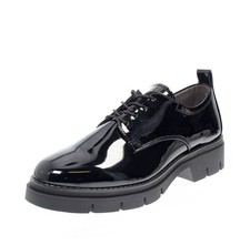 Tamaris Mocassini Carrarmato In Vernice Nero - Donna Scarpe Mocassini