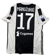 maglia calcio Adidas Juventus MANDZUKIC Finale Tim Cup Roma 2018 vs Milan L Jeep