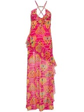 Abito Donna Fucsia Versace