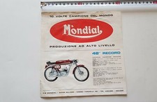 Mondial 48 modelli 1968 Record SS Cross V4 depliant italiano originale brochure