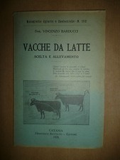 VINCENZO BARDUCCI VACCHE DA LATTE scelta e allevamento Catania 1928