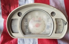 QUADRO STRUMENTI CONTACHILOMETRI TACHIMETRO FIAT 600 DASHBOARD FIAT 600 KM FIAT 