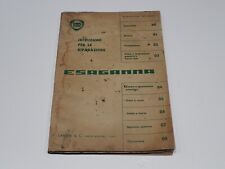 LANCIA ESAGAMMA AUTOCARRO ISTRUZIONI PER LE RIPARAZIONI 1963 (S)
