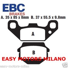 FA128TT EBC COPPIA PASTIGLIE