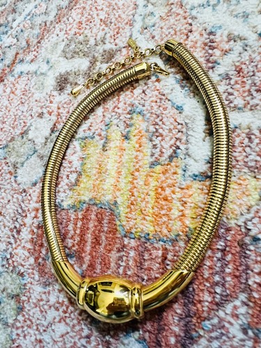 Collana vintage monet oro - collana,