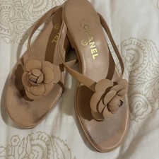 Sandali Chanel CC rosa 38