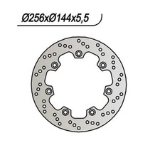 DISCO FRENO ANTERIORE NG 203