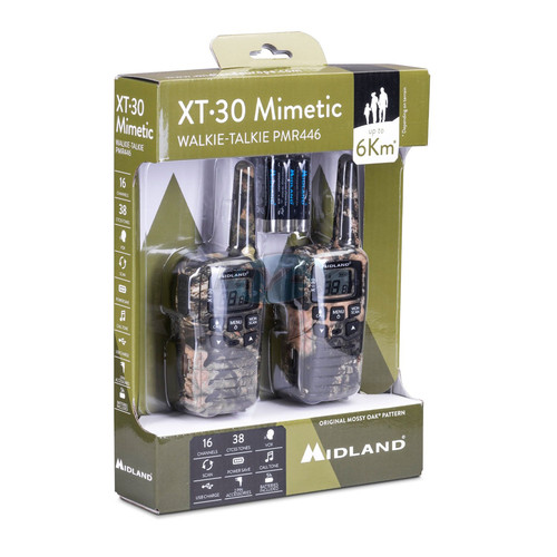 Midland xt30 mimetic walkie - midland,