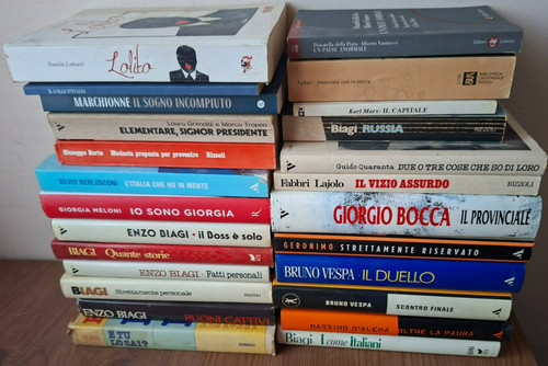 Lotto libri politica enzo - politica,