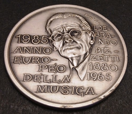 Medaglia 1985 anno europeo - cb-,