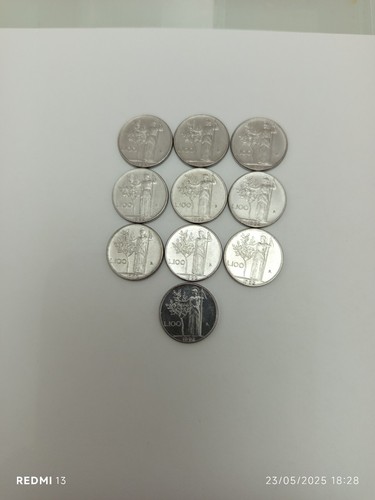 100 lire piccole 1992