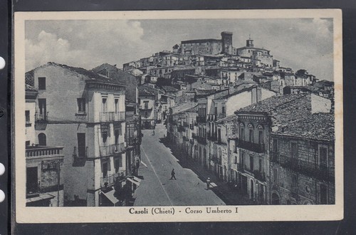 Cartolina casoli chieti corso - chieti,