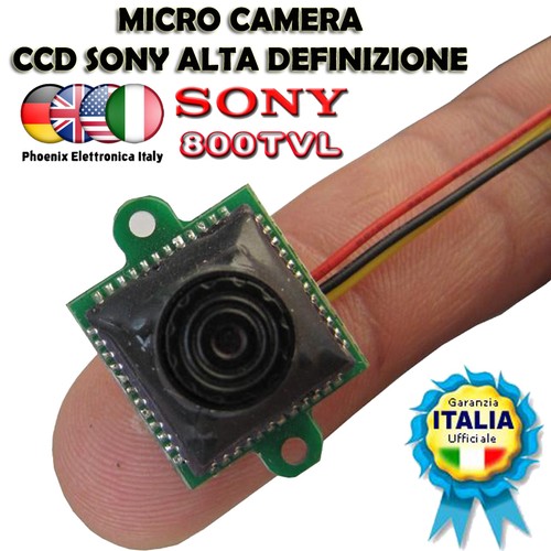 Micro telecamera sony 800tvl - telecamera,