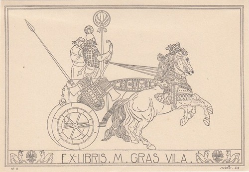 Exlibris libris cliché - exlibris,