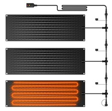 3 Pack 10” x 30" Heated Snow
