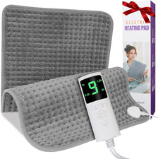 Cuscino Riscaldante Con Spegnimento Automatico, 44 X 84 Cm, Cuscino Termico Con 