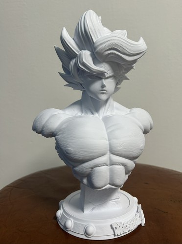 Busto goku serie manga - busto,