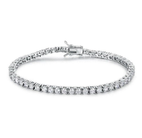 Bracciale tennis argento - tennis, in