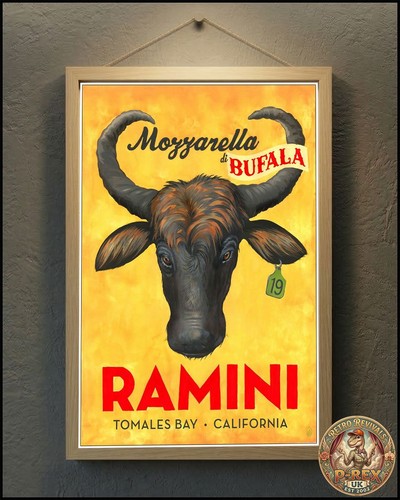 Poster repro mozzarella - repro,