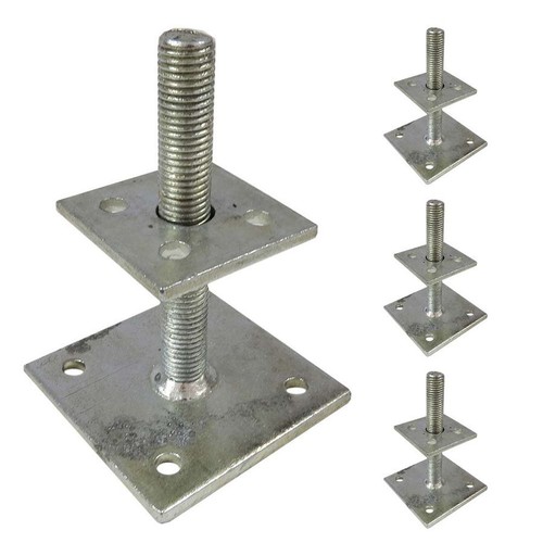 4er set pfostenträger - 4er,