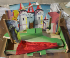 614Z-TEATRINO BURATTINI VINTAGE INCOMPLETO DA RECUPERO O RESTAURO