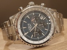 Orologio Uomo Crono Acciaio Silver Blue ***Bellissimo***