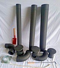 4" 5" 6" NERO CANNA FUMARIA