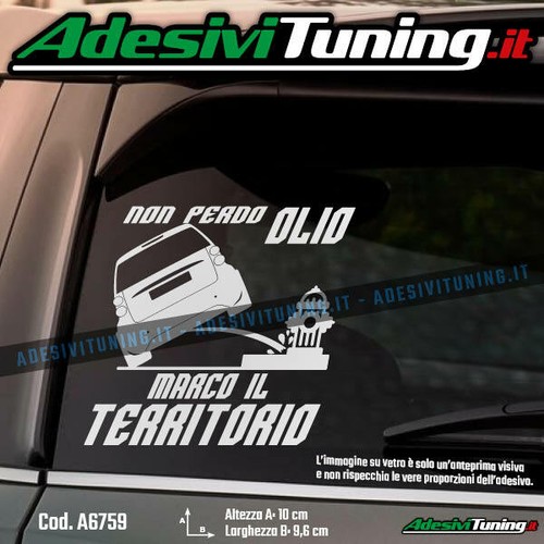 Adesivo smart fortwo non - adesivo,