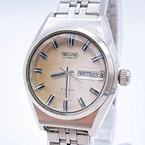 Seiko 21j automatic stainless - 21j,