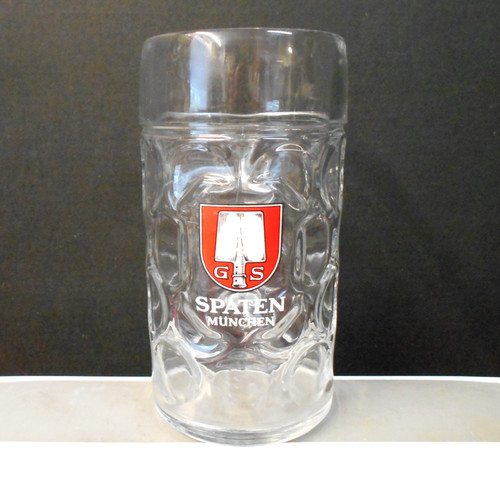 Large spaten glass dimpled - 1l,