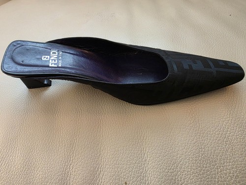 Fendi mules donna nero made - fendi,