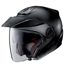 CASCO JET NOLAN DOPPIA VISIERA N40-5 CLASSIC N-COM 10 NERO OPACO