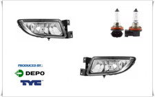 COPPIA FARETTI FENDINEBBIA ANTERIORE DX + SX FIAT BRAVO 198 01/2007-> + LAMPADIN