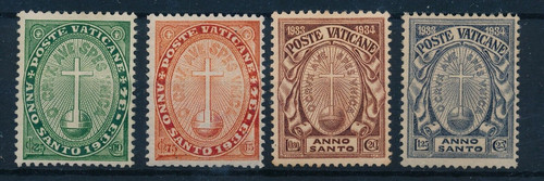 1933 vaticano anno santo serie - vaticano,