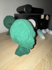 Testa di alieno verde