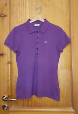 Polo Lacoste viola 42/L