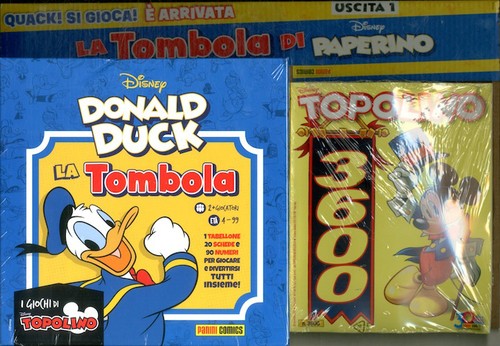 Topolino libretto con - con, allegati