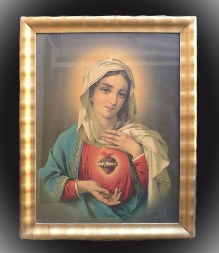 Quadro con cromolito - , del
