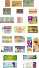 riproduzione FINALE COPPA DEL MONDO tutti i 22 biglietti set regalo e 2022 argentina francia [RMT