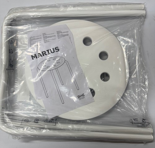 Ikea marius sgabello - sgabello,, bianco