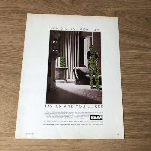 Gram203 magazine advert - magazine, 11x8