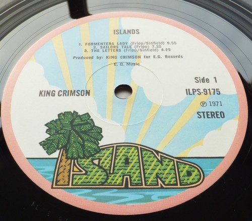 King crimson islands - -,