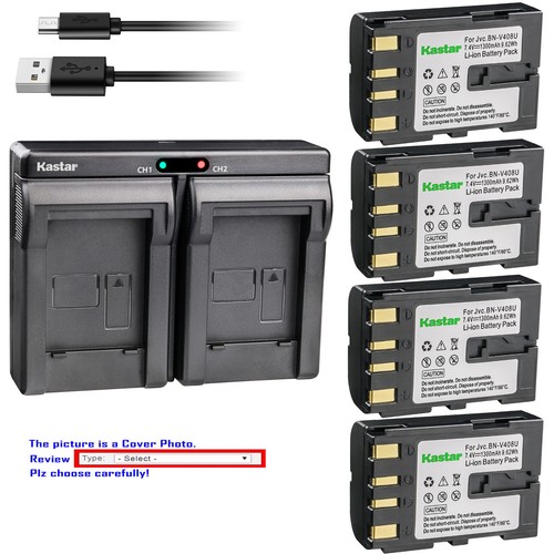 Kastar battery dual charger - battery,