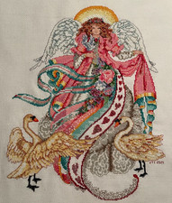 Pezzo punto croce rifinito