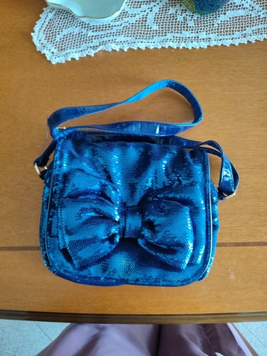 Borsa camomilla blu con - blu,