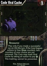 Code Viral Cache - Limited - v1.0 - Netrunner