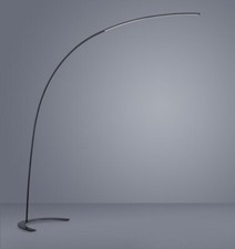 Piantana a led 18w nera con