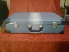 VALIGIA DI CARTONE/PLASTICA VINTAGE ANNI 40' 50' ORIGINALE.