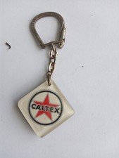 Portachiavi vintage anni 60 per auto d'epoca pubblicitario distributori Caltex